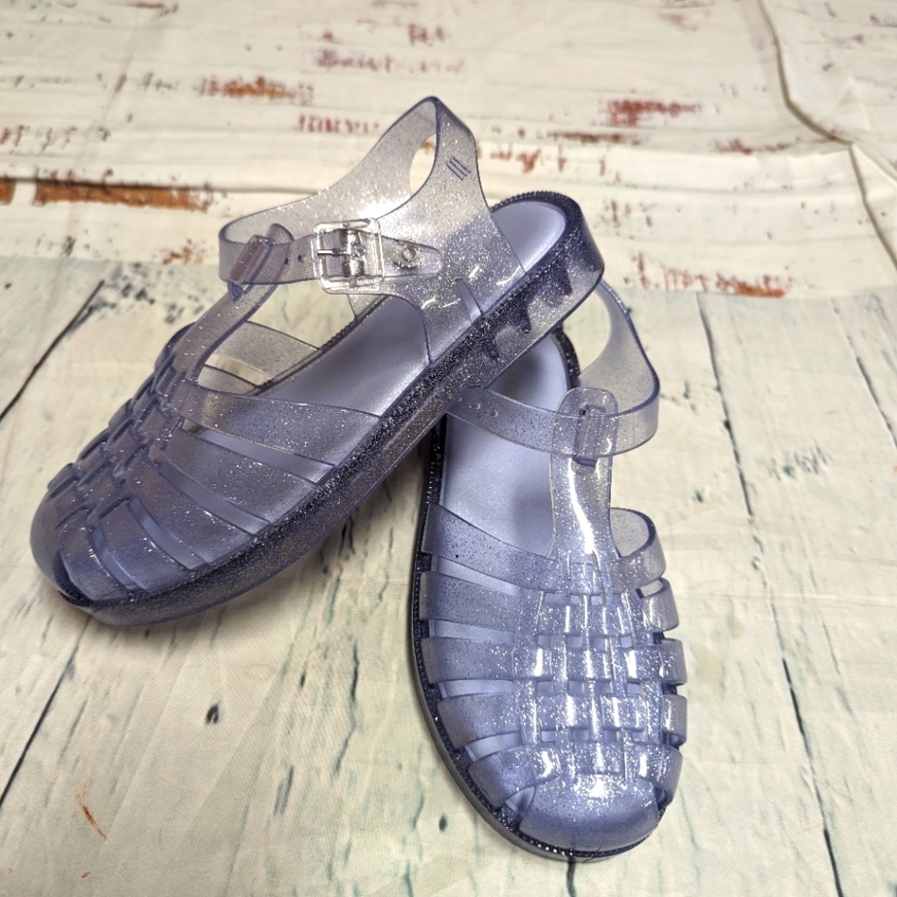 Mini Melissa jelly shoe sandals.